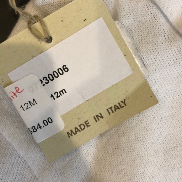 White Onsie with Studded Star - Picture 6 of 6